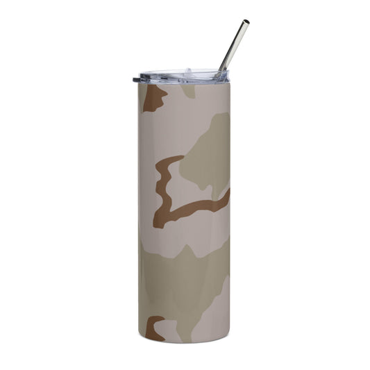 American Coffee Stain Desert Combat Uniform (DCU) CAMO Stainless steel tumbler - Steel Tumblers