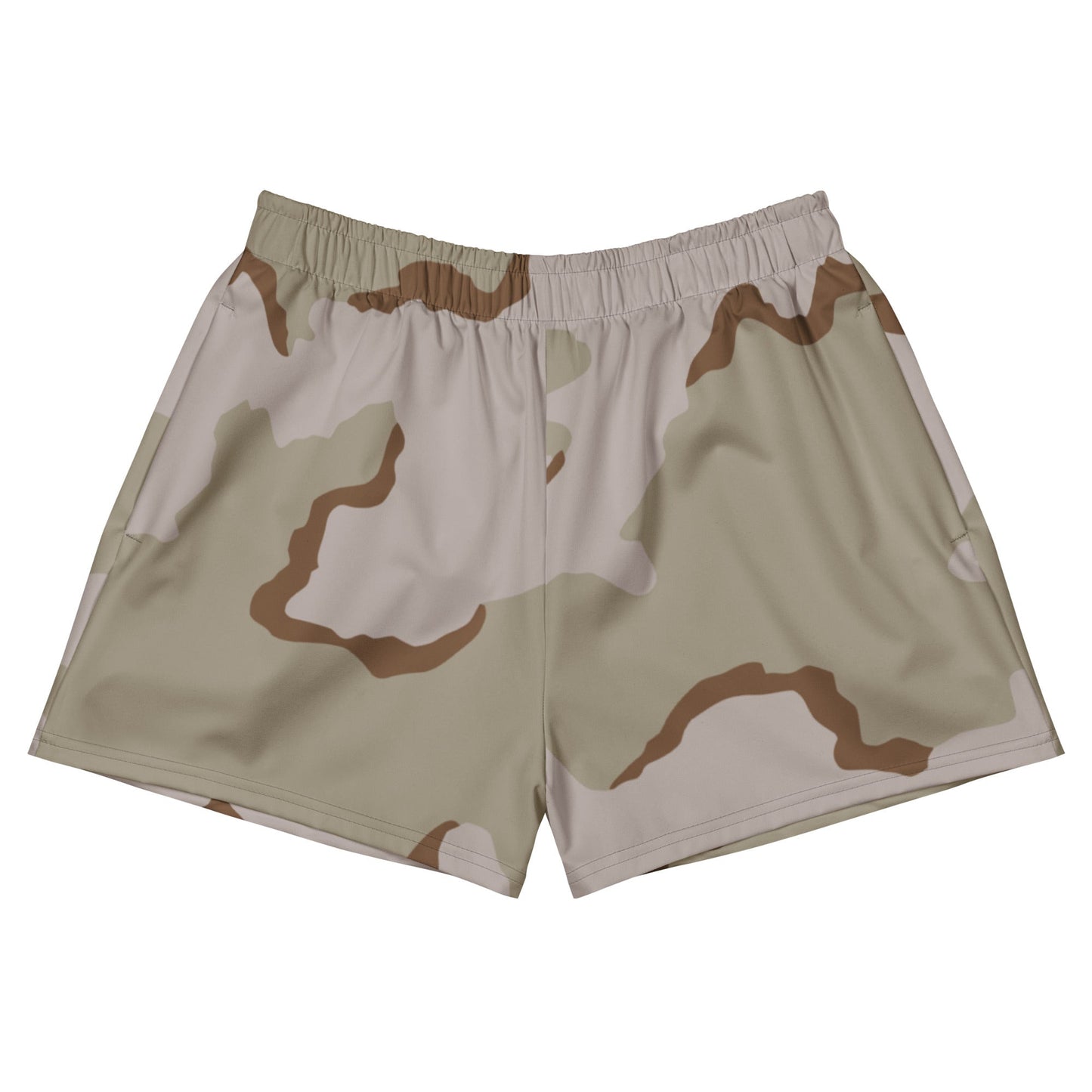 American Coffee Stain Desert Combat Uniform (DCU) CAMO Unisex Athletic Shorts