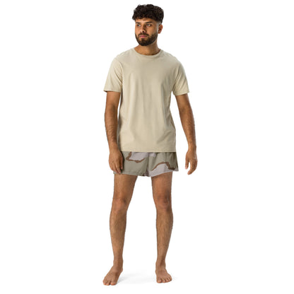 American Coffee Stain Desert Combat Uniform (DCU) CAMO Unisex Athletic Shorts