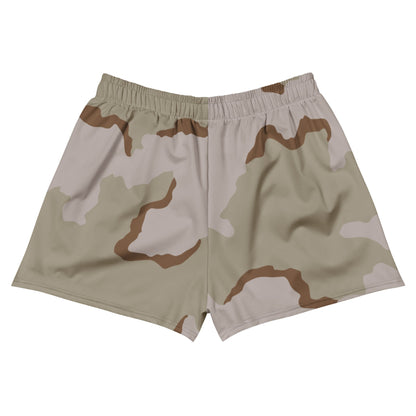 American Coffee Stain Desert Combat Uniform (DCU) CAMO Unisex Athletic Shorts
