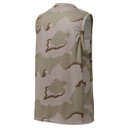 Coffee Stain Desert CAMO Unisex Basketball Jersey
