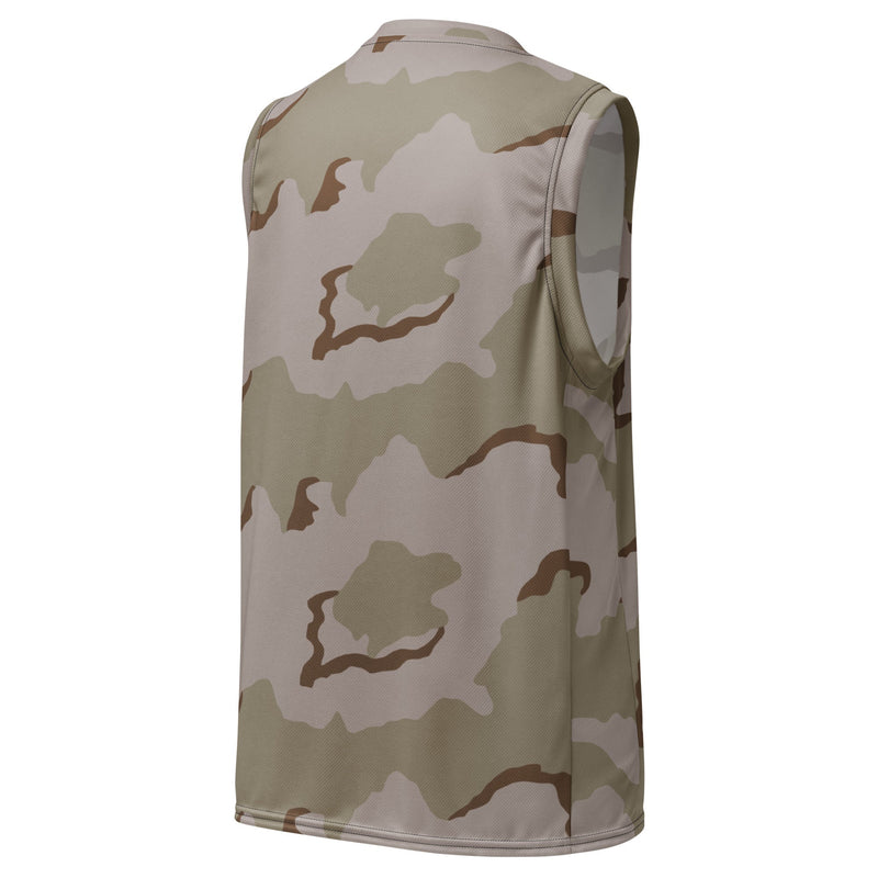 Coffee Stain Desert CAMO Unisex Basketball Jersey