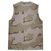 Coffee Stain Desert CAMO Unisex Basketball Jersey