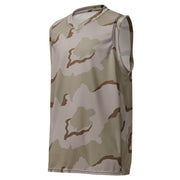 Coffee Stain Desert CAMO Unisex Basketball Jersey