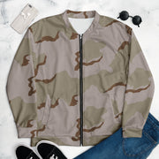 Coffee Stain Desert CAMO Unisex Bomber Jacket