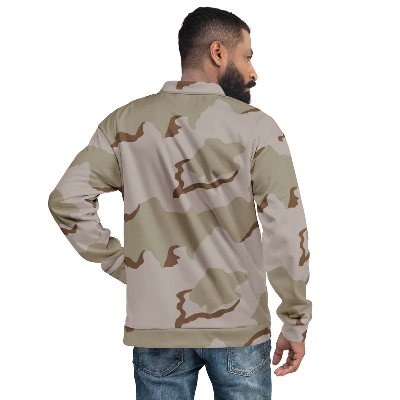 Coffee Stain Desert CAMO Unisex Bomber Jacket