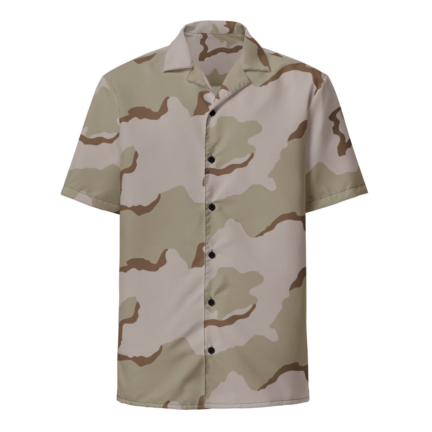 American Coffee Stain Desert Combat Uniform (DCU) CAMO Unisex button shirt - Button Shirts