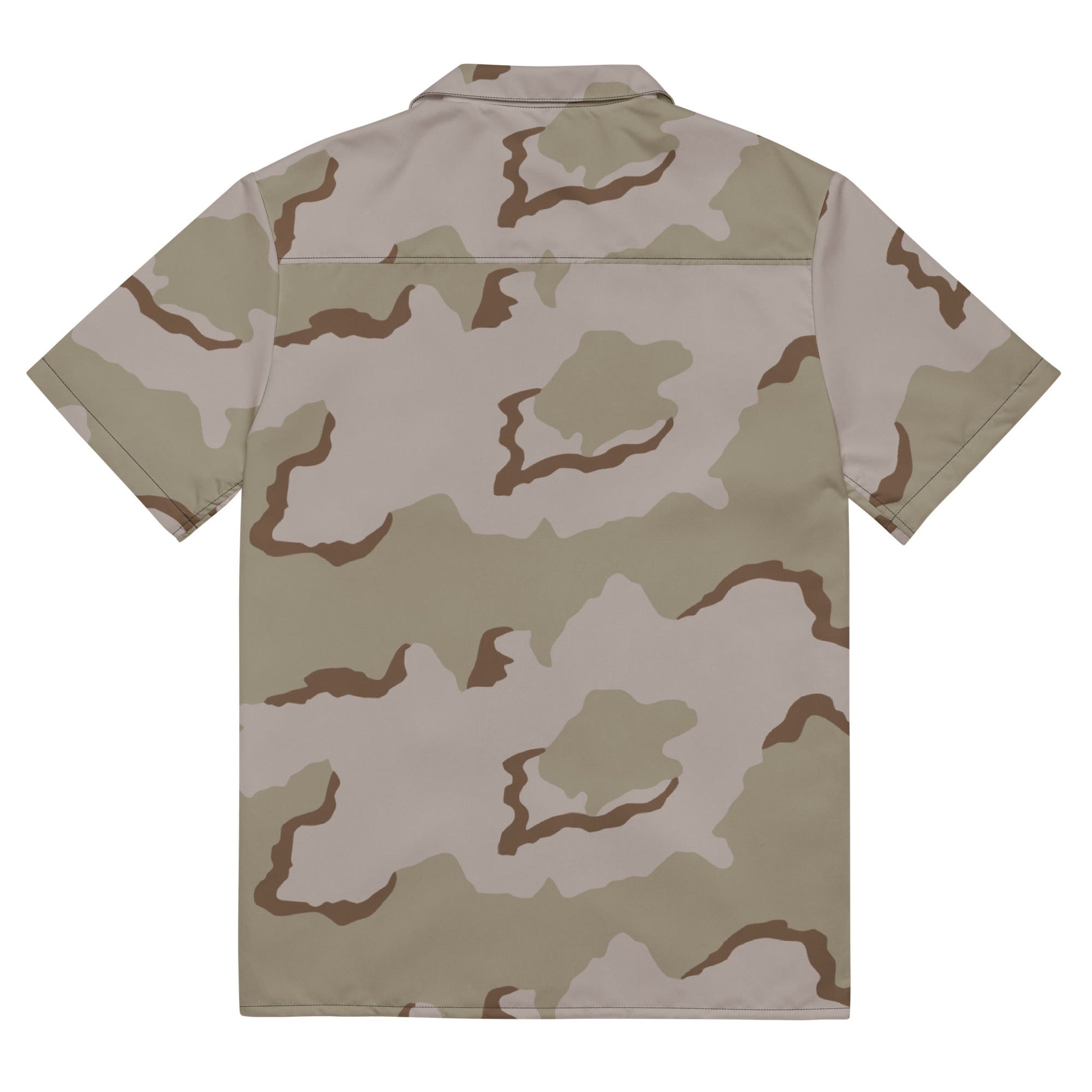 American Coffee Stain Desert Combat Uniform (DCU) CAMO Unisex button shirt - Button Shirts