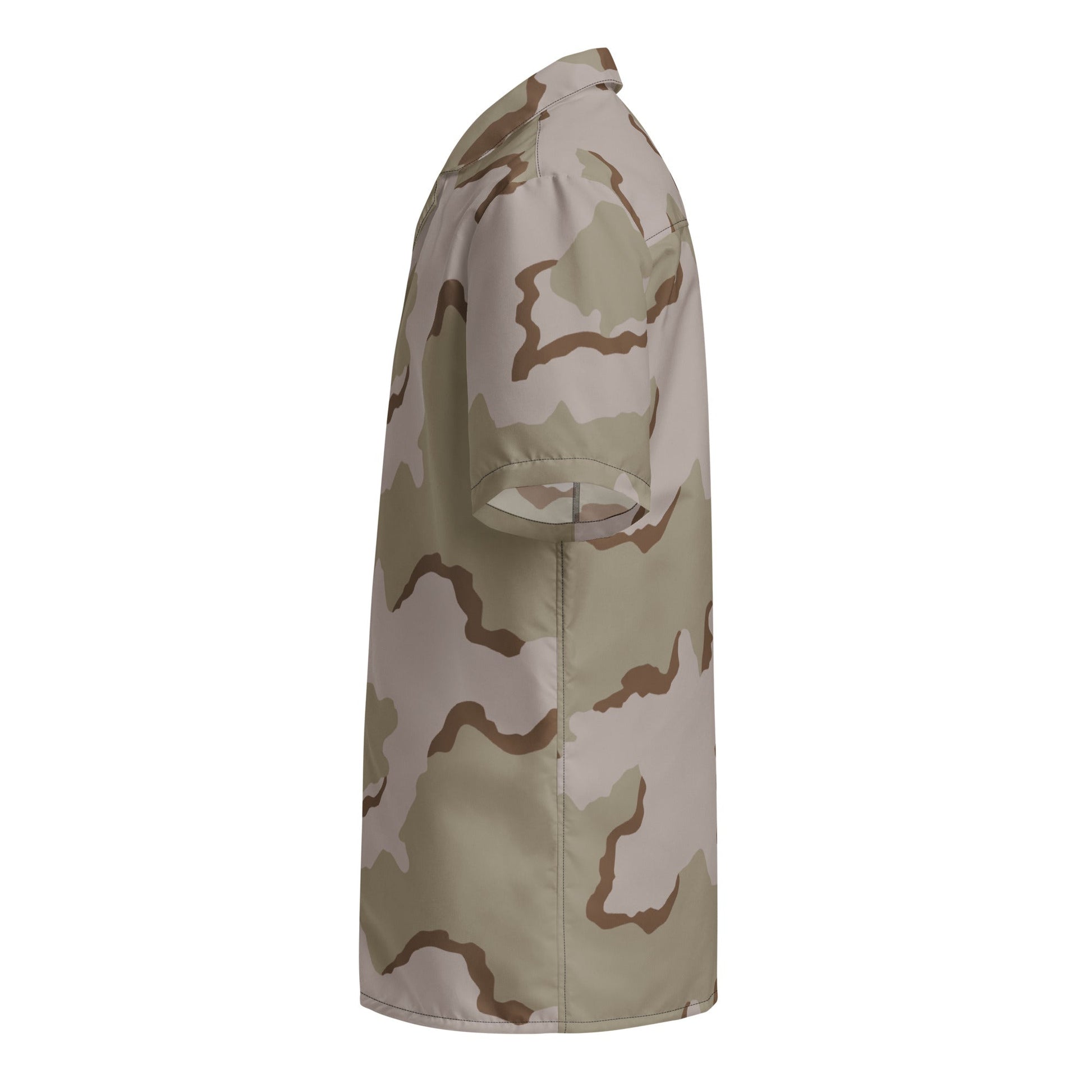 American Coffee Stain Desert Combat Uniform (DCU) CAMO Unisex button shirt - Button Shirts