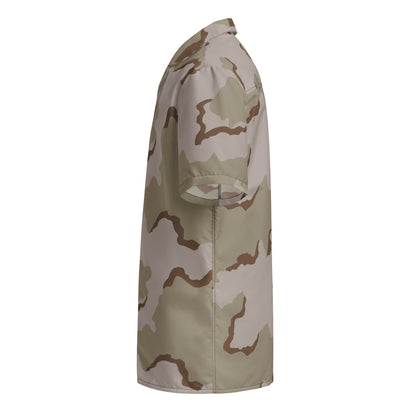 American Coffee Stain Desert Combat Uniform (DCU) CAMO Unisex button shirt - Button Shirts