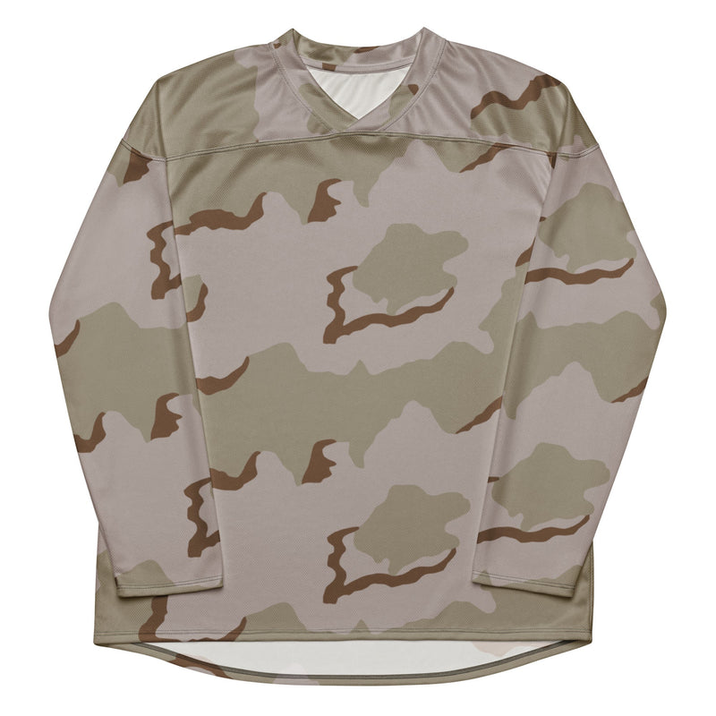 Coffee Stain Desert CAMO Unisex Hockey Fan Jersey