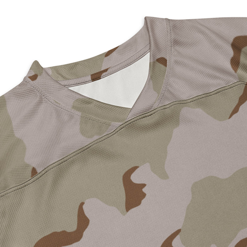 Coffee Stain Desert CAMO Unisex Hockey Fan Jersey