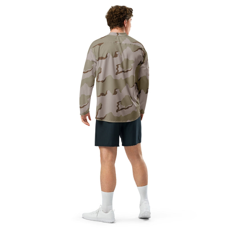 Coffee Stain Desert CAMO Unisex Hockey Fan Jersey