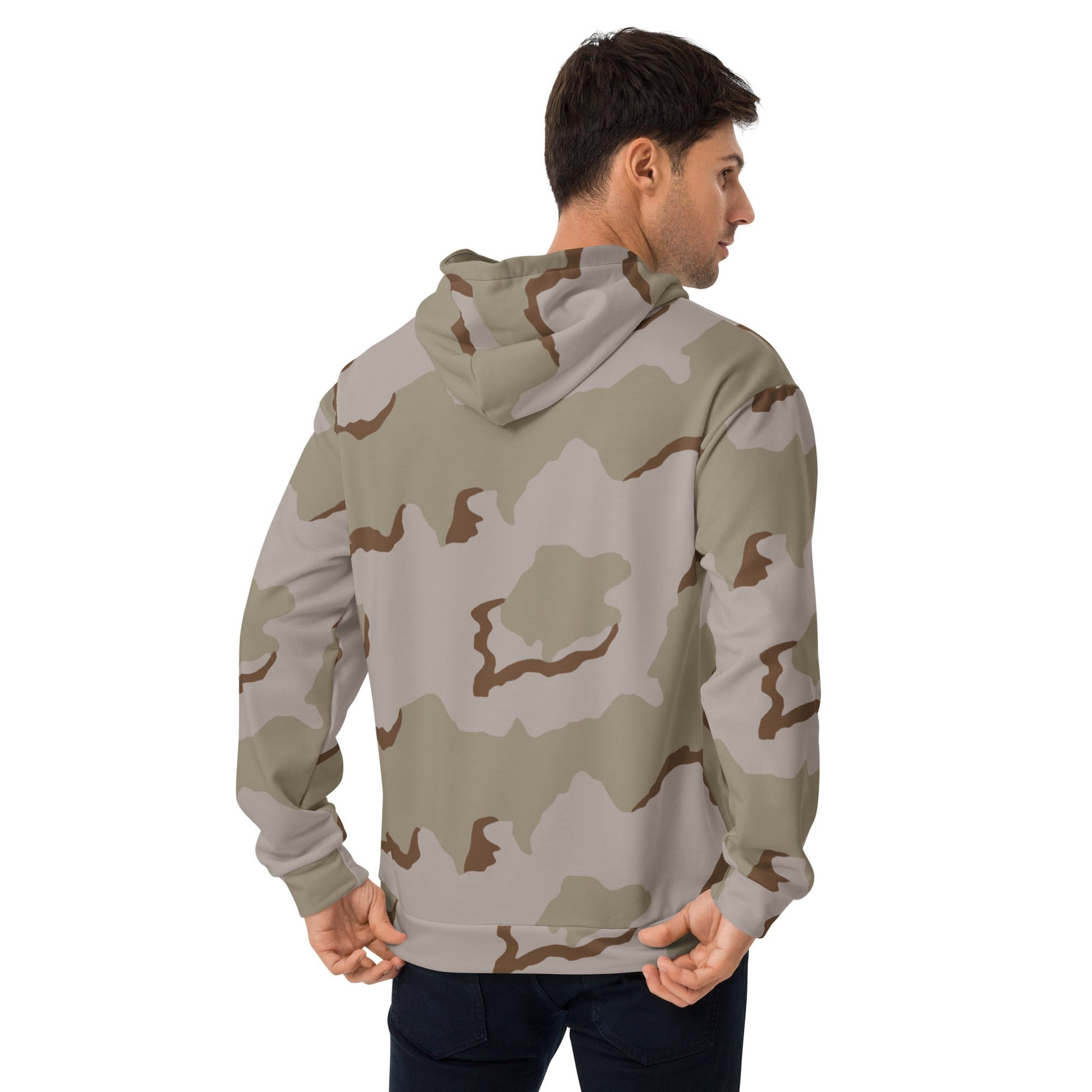American Coffee Stain Desert Combat Uniform (DCU) CAMO Unisex Hoodie - Hoodies