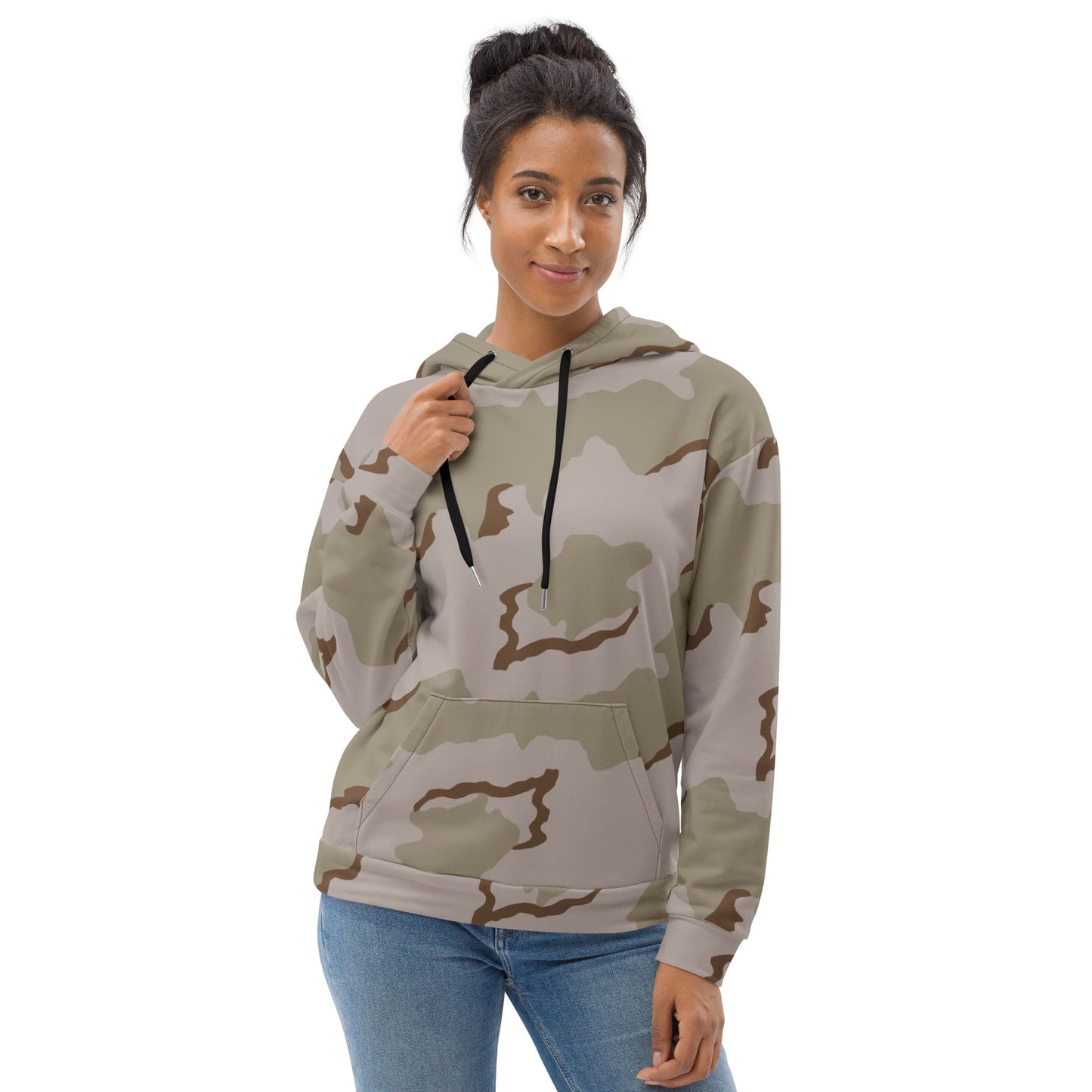 American Coffee Stain Desert Combat Uniform (DCU) CAMO Unisex Hoodie - Hoodies