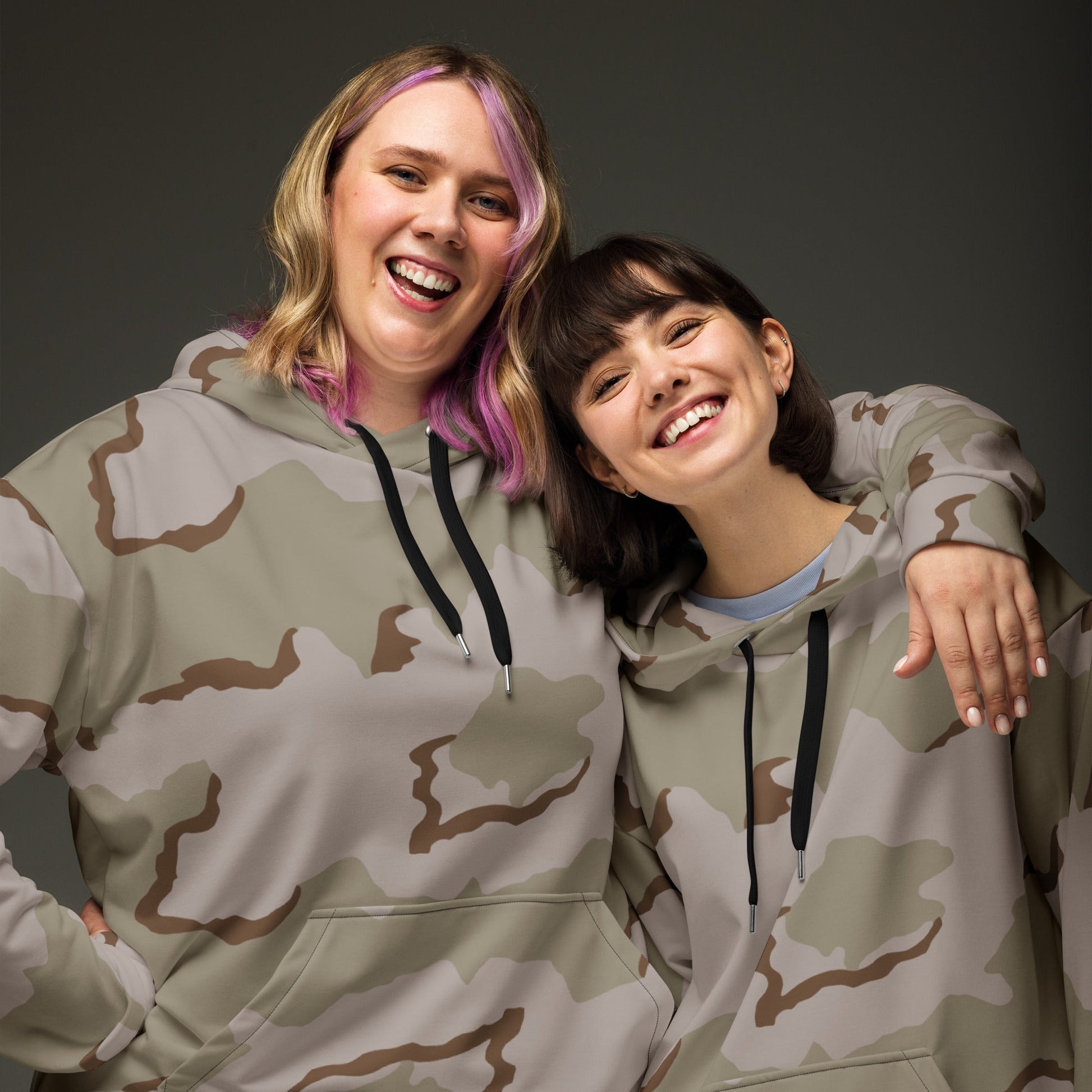 American Coffee Stain Desert Combat Uniform (DCU) CAMO Unisex Hoodie - Hoodies