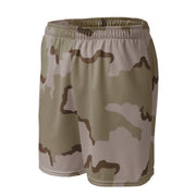 Coffee Stain Desert CAMO Unisex Mesh Shorts