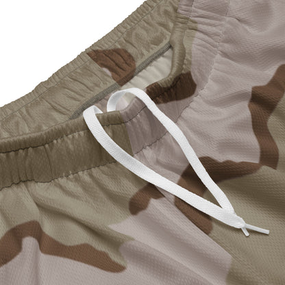 American Coffee Stain Desert Combat Uniform (DCU) CAMO Unisex mesh shorts - Mesh Shorts