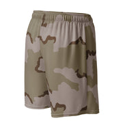Coffee Stain Desert CAMO Unisex Mesh Shorts
