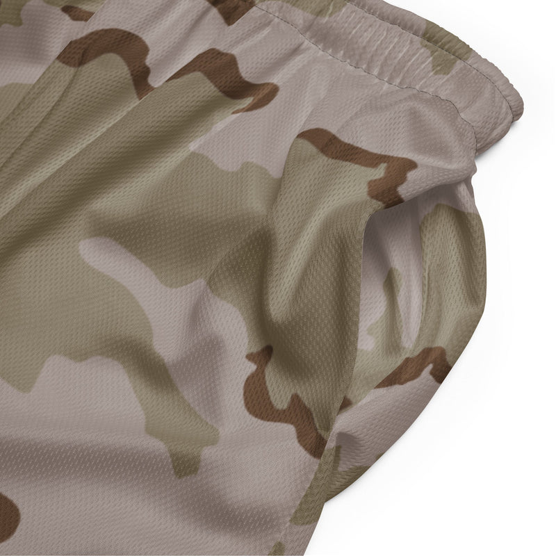 Coffee Stain Desert CAMO Unisex Mesh Shorts