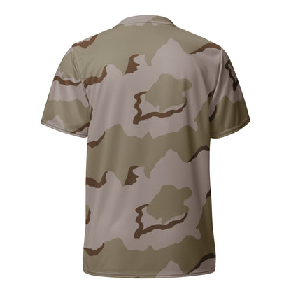 American Coffee Stain Desert Combat Uniform (DCU) CAMO Unisex Sports Jersey