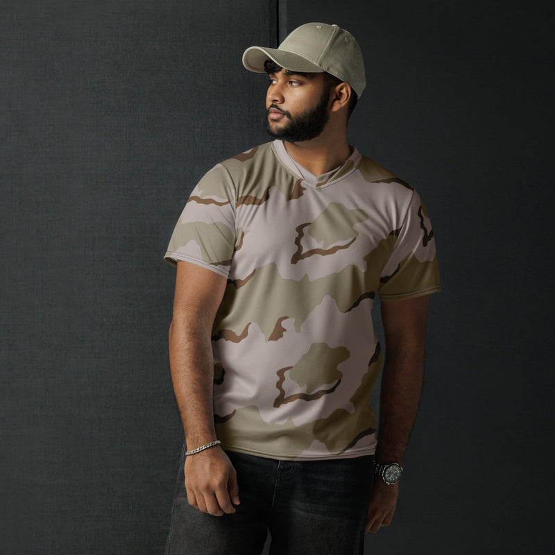 Coffee Stain Desert CAMO Unisex Sports Jersey