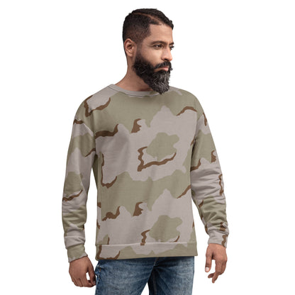 American Coffee Stain Desert Combat Uniform (DCU) CAMO Unisex Sweatshirt