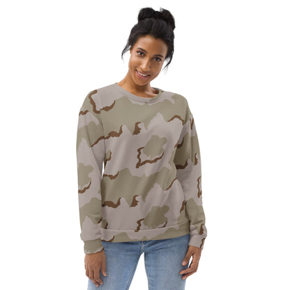 American Coffee Stain Desert Combat Uniform (DCU) CAMO Unisex Sweatshirt