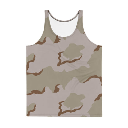 American Coffee Stain Desert Combat Uniform (DCU) CAMO Unisex Tank Top - Tops