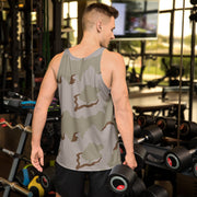 Coffee Stain Desert CAMO Unisex Tank Top