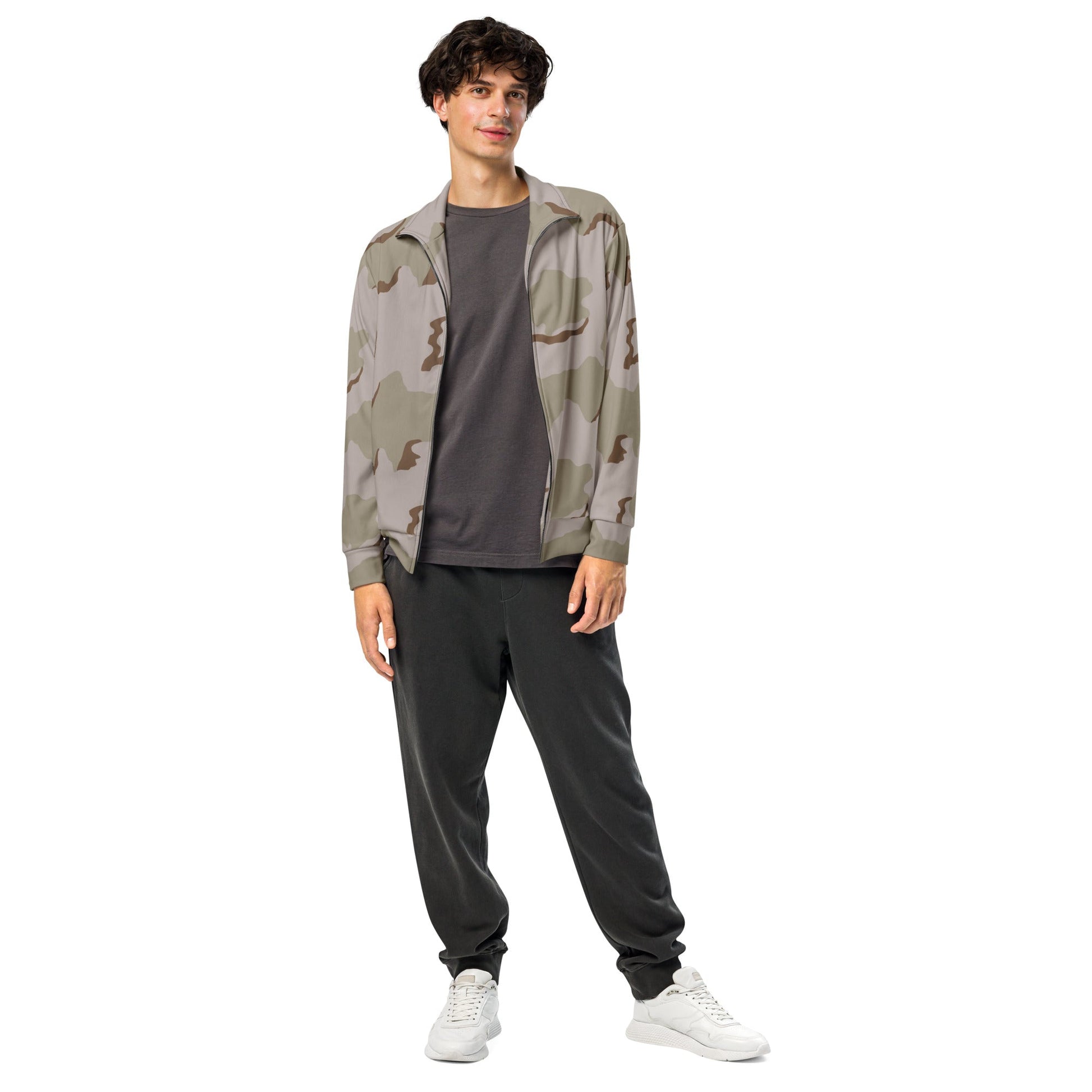 American Coffee Stain Desert Combat Uniform (DCU) CAMO Unisex track jacket - Track Jackets