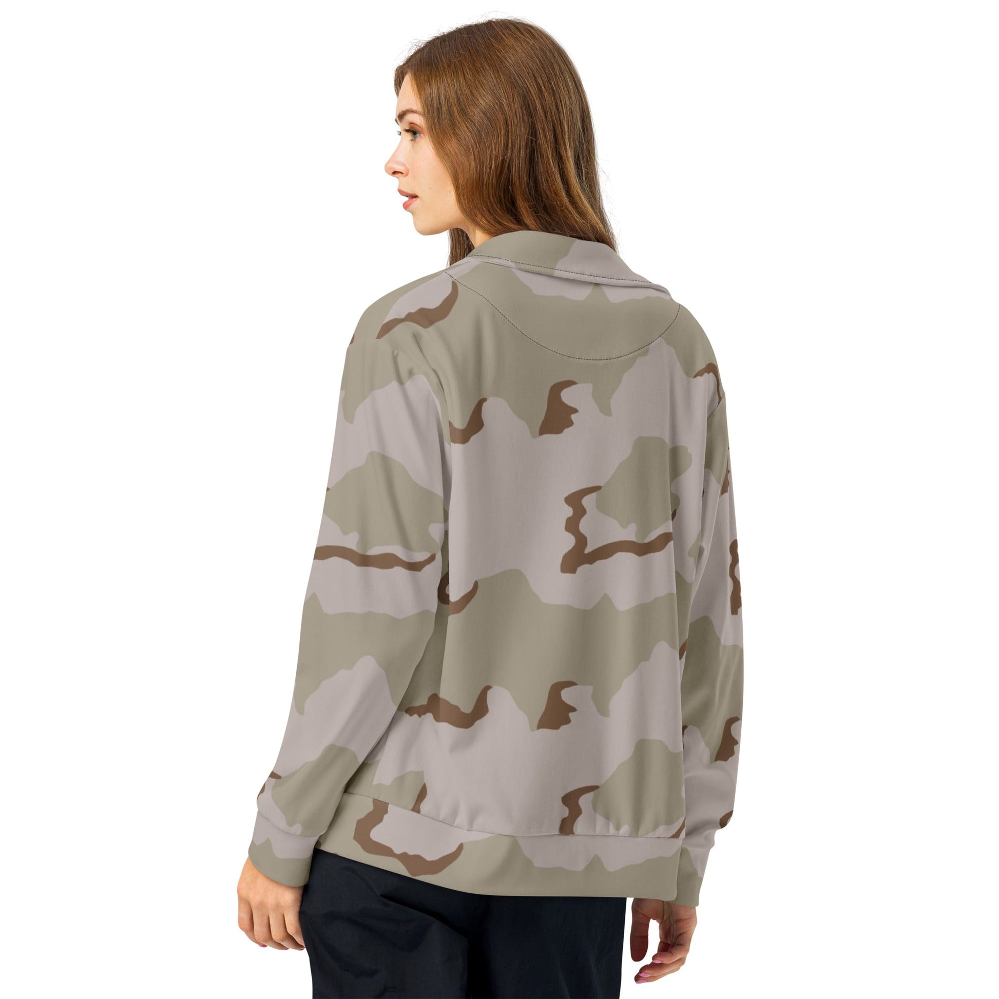 American Coffee Stain Desert Combat Uniform (DCU) CAMO Unisex track jacket - Track Jackets