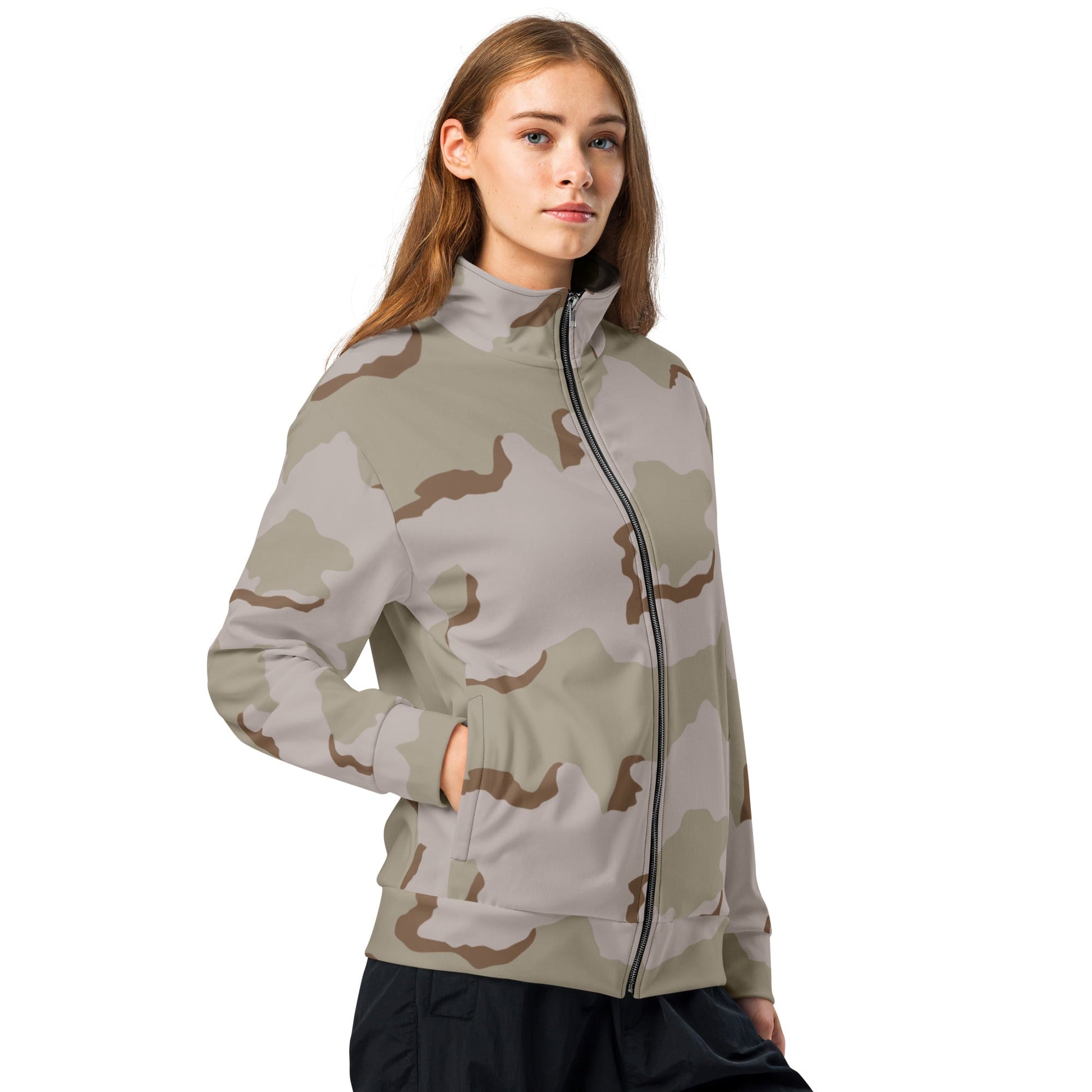 American Coffee Stain Desert Combat Uniform (DCU) CAMO Unisex track jacket - Track Jackets