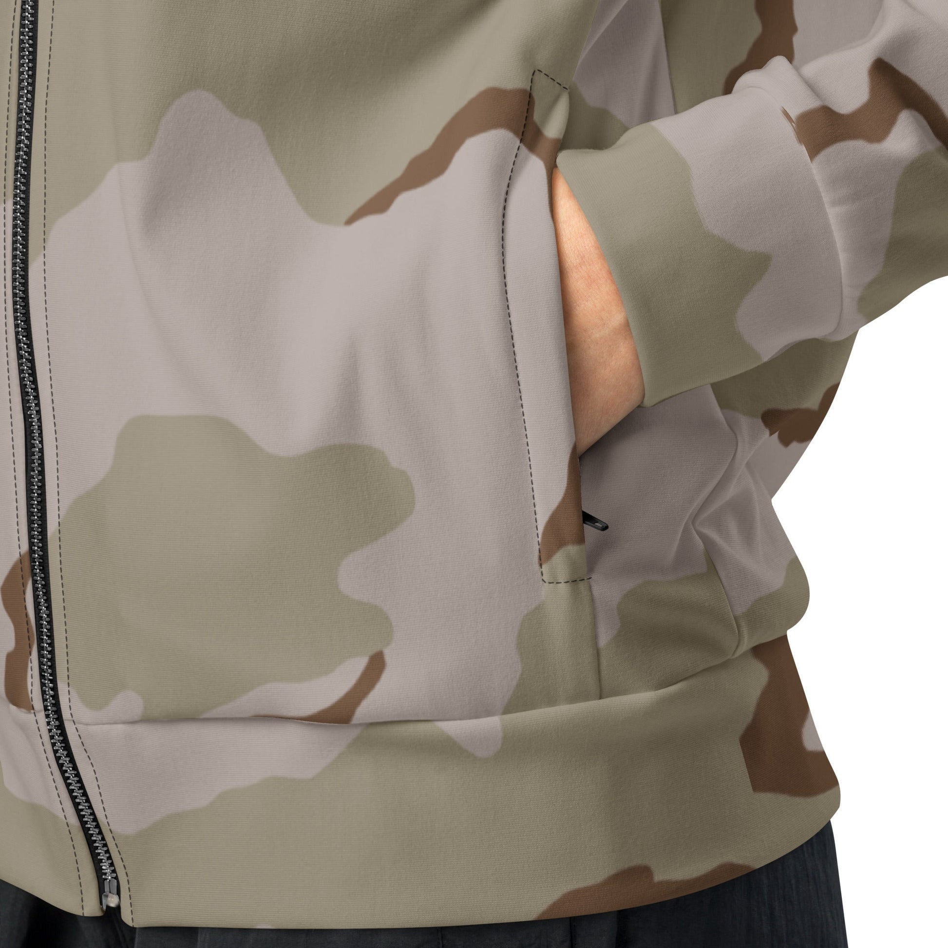 American Coffee Stain Desert Combat Uniform (DCU) CAMO Unisex track jacket - Track Jackets