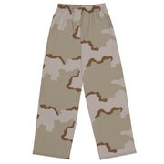 Coffee Stain Desert CAMO Unisex Wide-Leg Leisure Pants - Pant