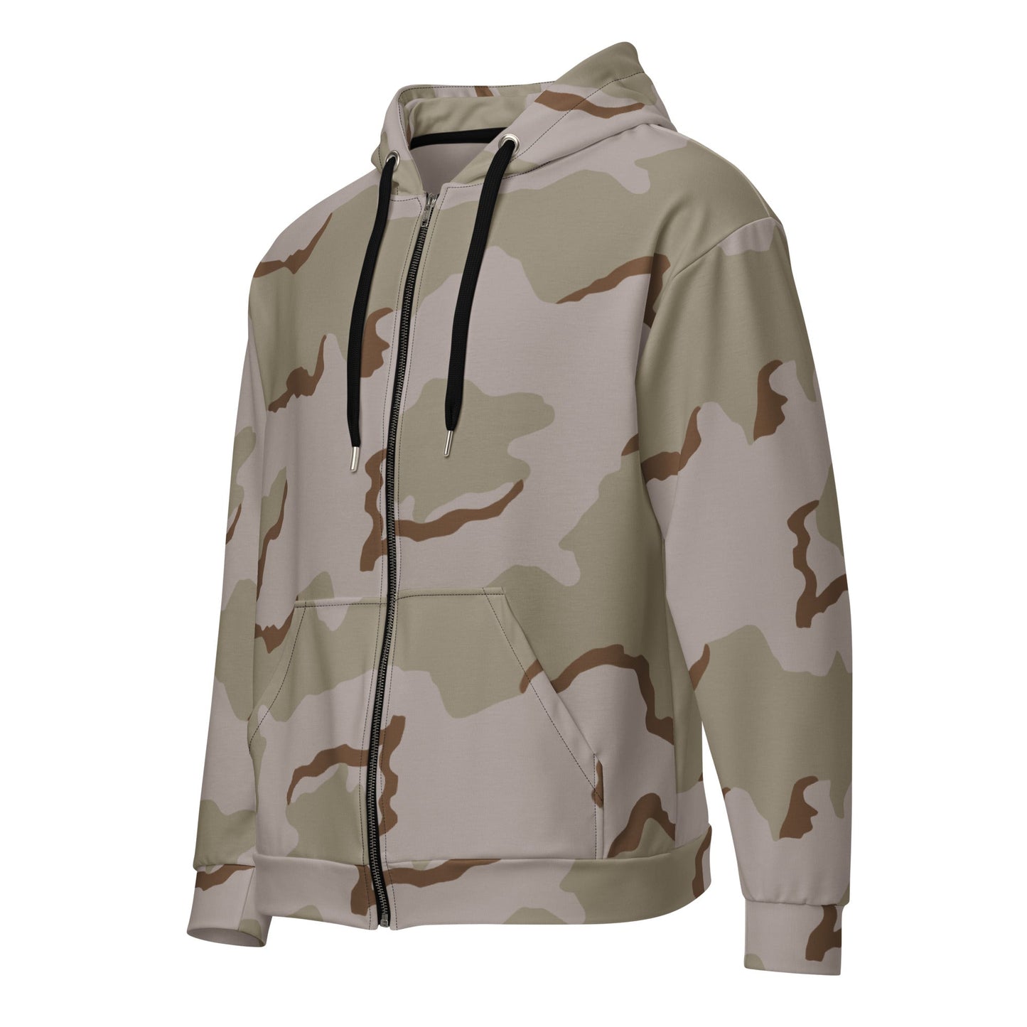 American Coffee Stain Desert Combat Uniform (DCU) CAMO Unisex zip hoodie - Zip Hoodies