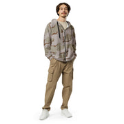 Coffee Stain Desert CAMO Unisex Zip Hoodie