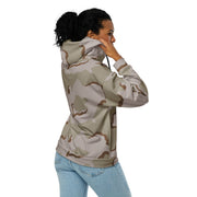 Coffee Stain Desert CAMO Unisex Zip Hoodie