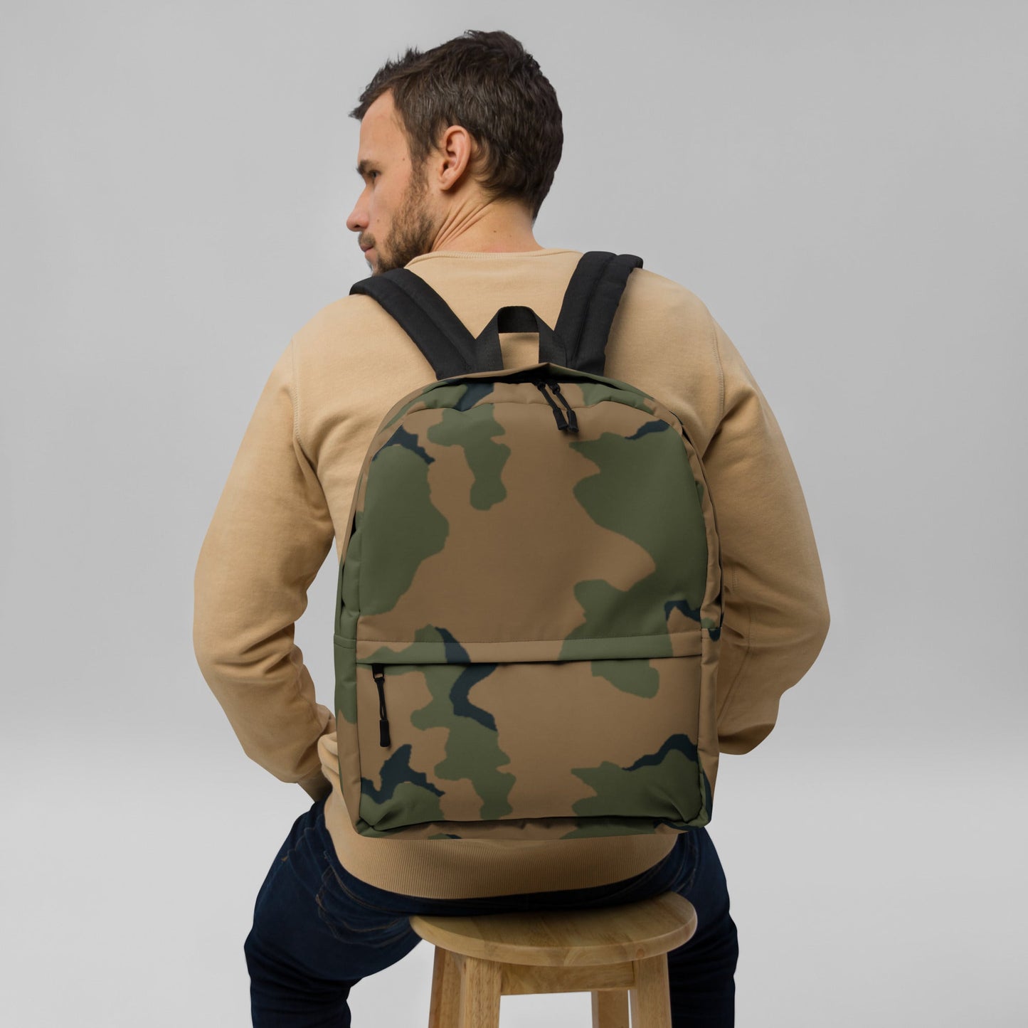 American Coffee Stain Mountain CAMO Backpack - Backpacks