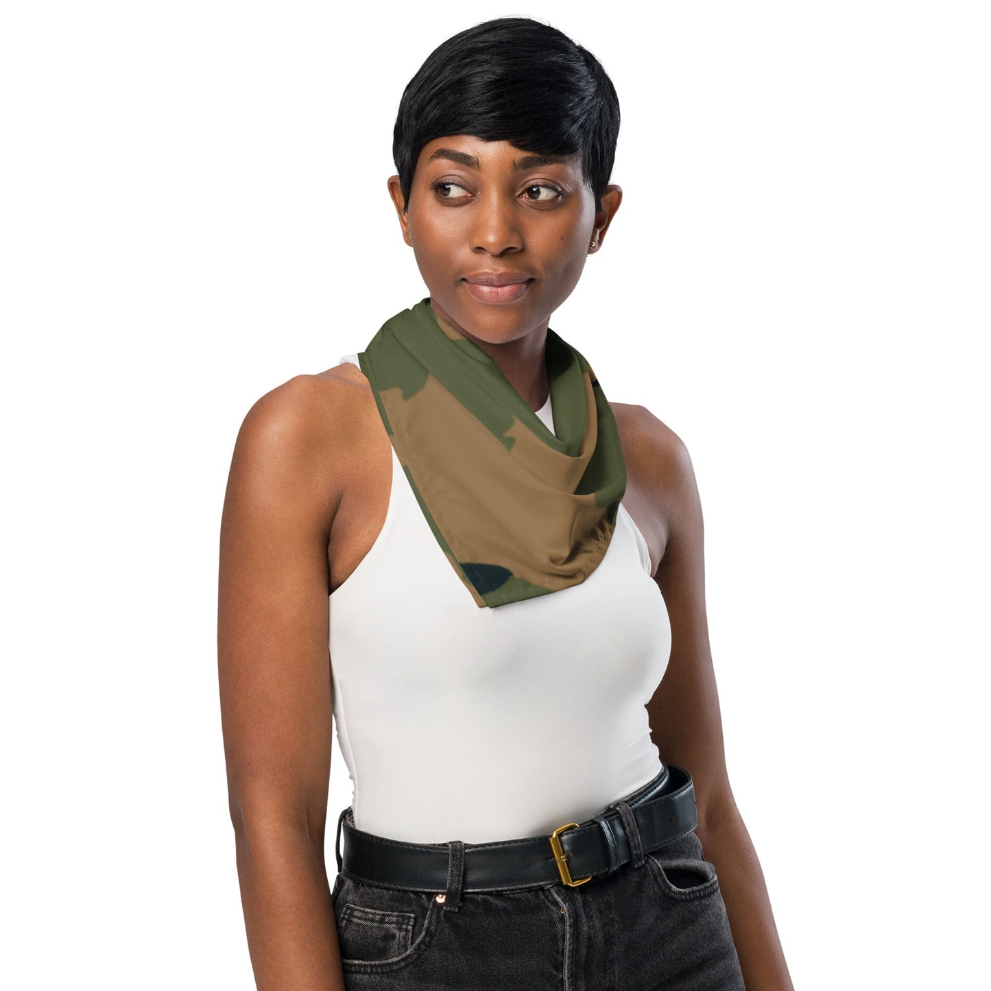 American Coffee Stain Mountain CAMO bandana - Bandanas