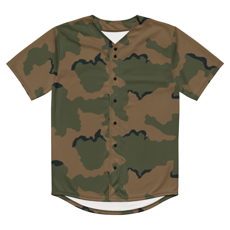 Coffee Stain Mountain CAMO Unisex Baseball Jersey
