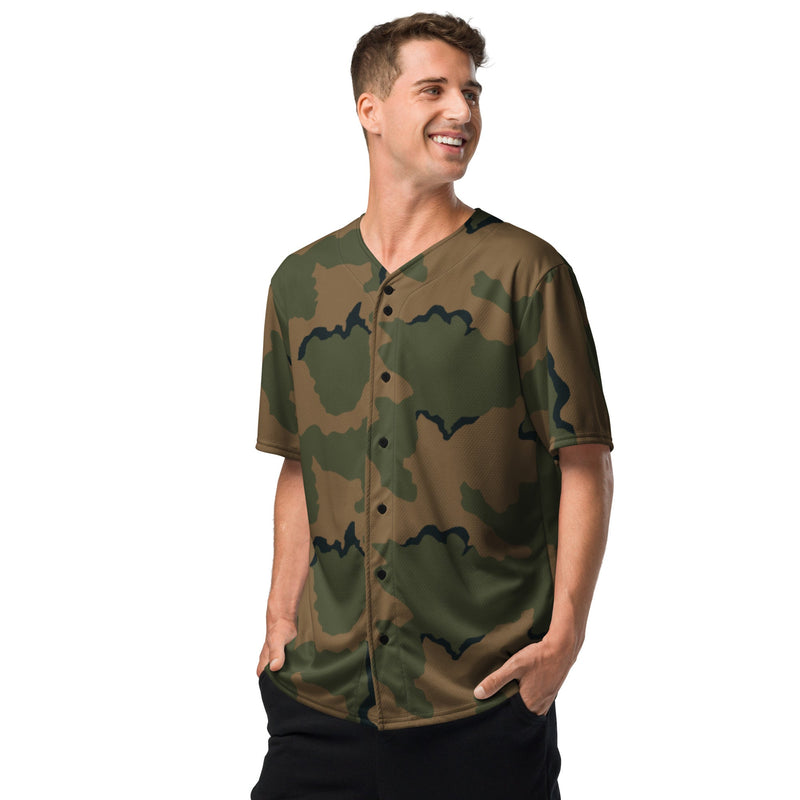 Coffee Stain Mountain CAMO Unisex Baseball Jersey