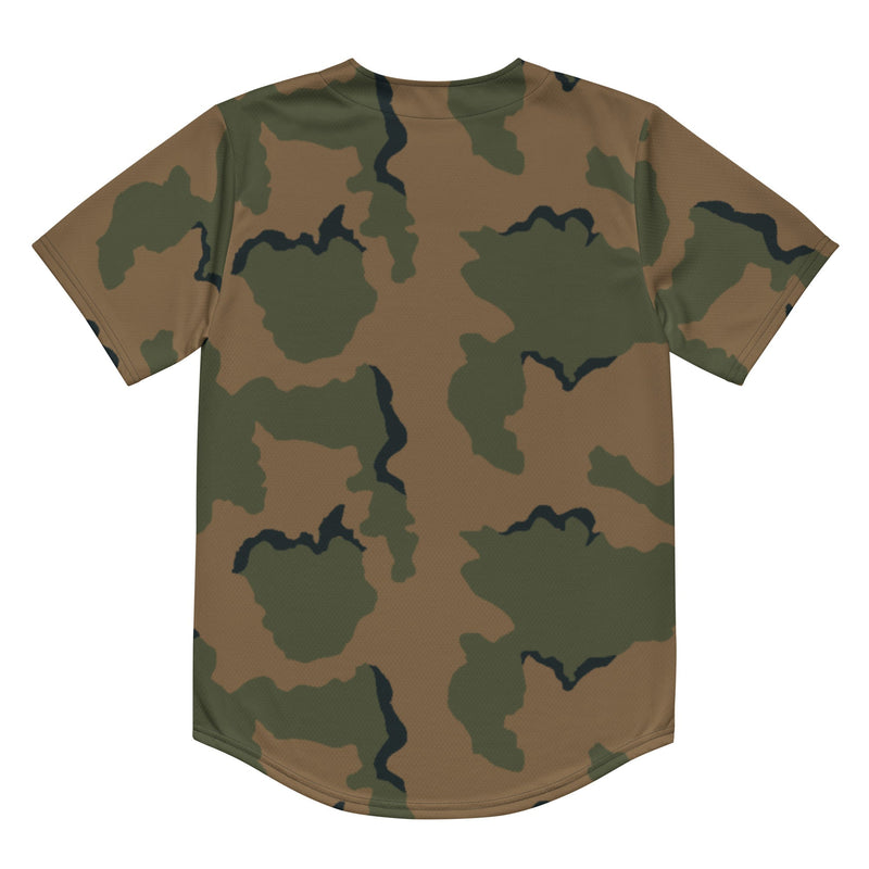 Coffee Stain Mountain CAMO Unisex Baseball Jersey