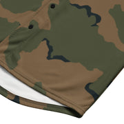 Coffee Stain Mountain CAMO Unisex Baseball Jersey