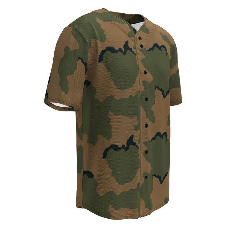 Coffee Stain Mountain CAMO Unisex Baseball Jersey