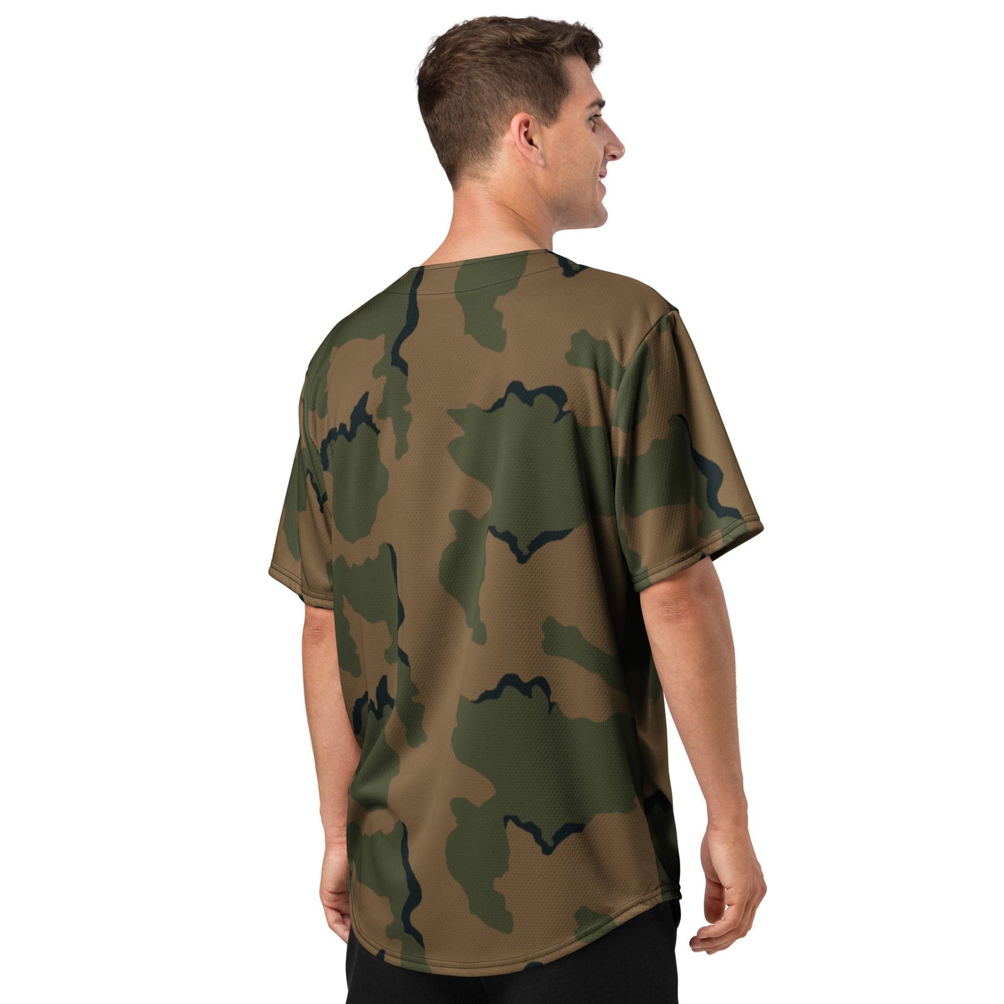 American Coffee Stain Mountain CAMO baseball jersey - Baseball Jerseys