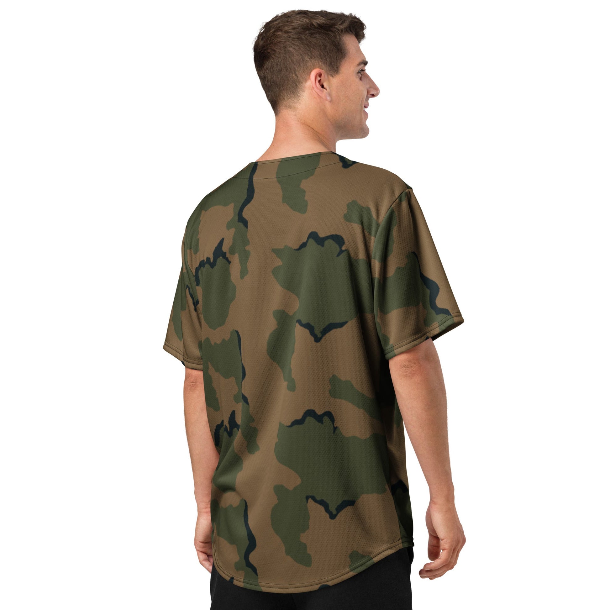 American Coffee Stain Mountain CAMO baseball jersey - Baseball Jerseys