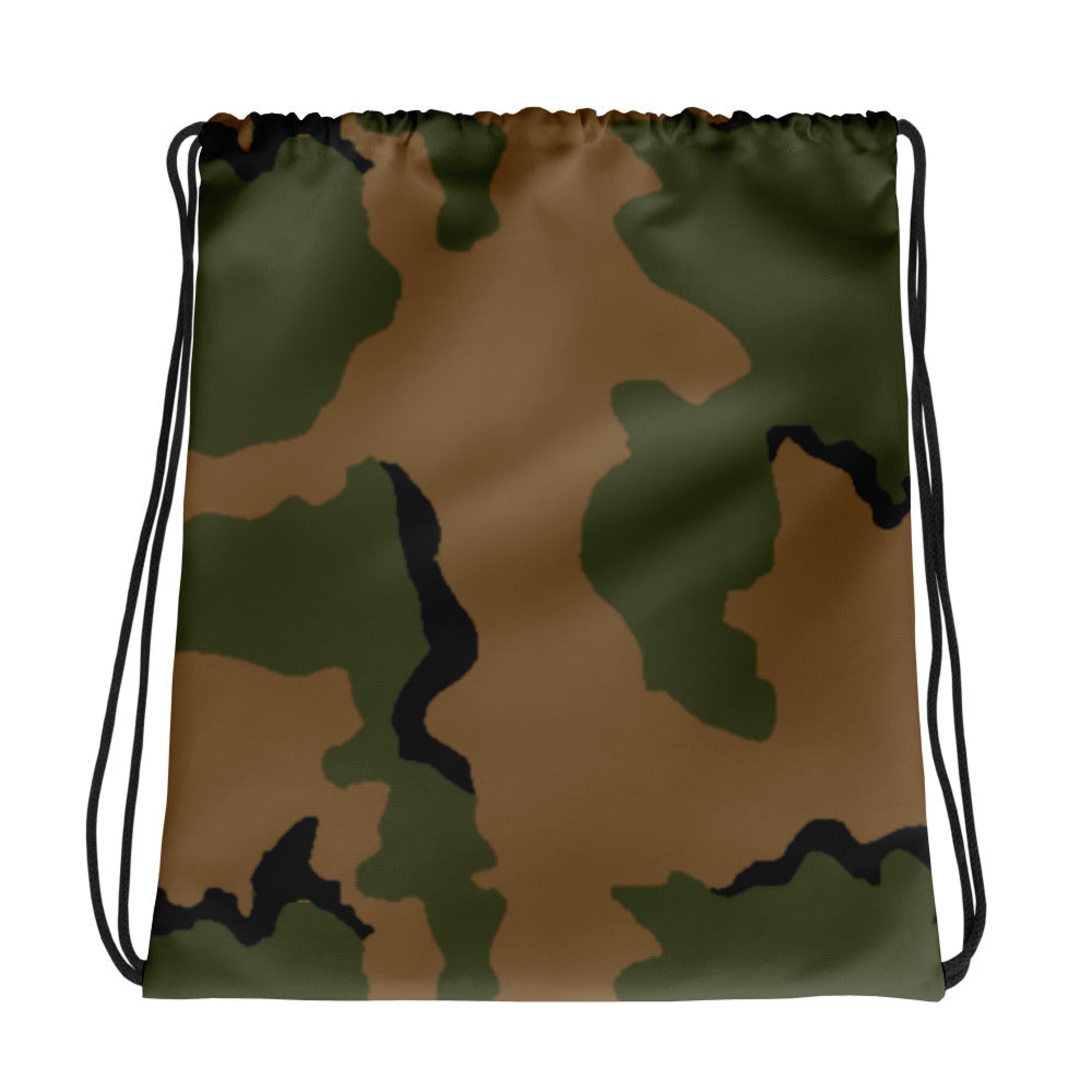 American Coffee Stain Mountain CAMO Drawstring Bag - Bags