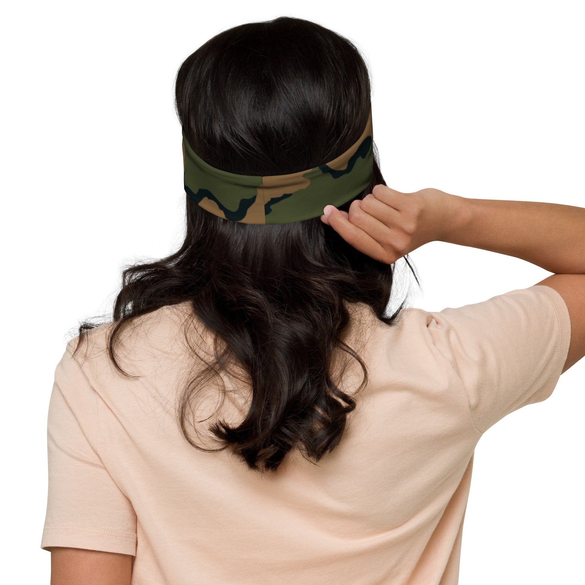 American Coffee Stain Mountain CAMO Headband - Headbands