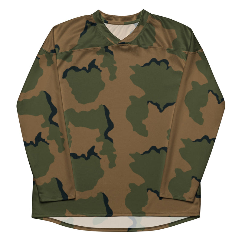 Coffee Stain Mountain CAMO Unisex Hockey Fan Jersey
